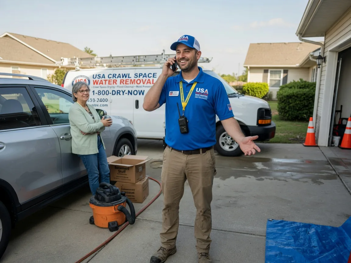 Crawl Space Water Removal Blanford, IN FAQs